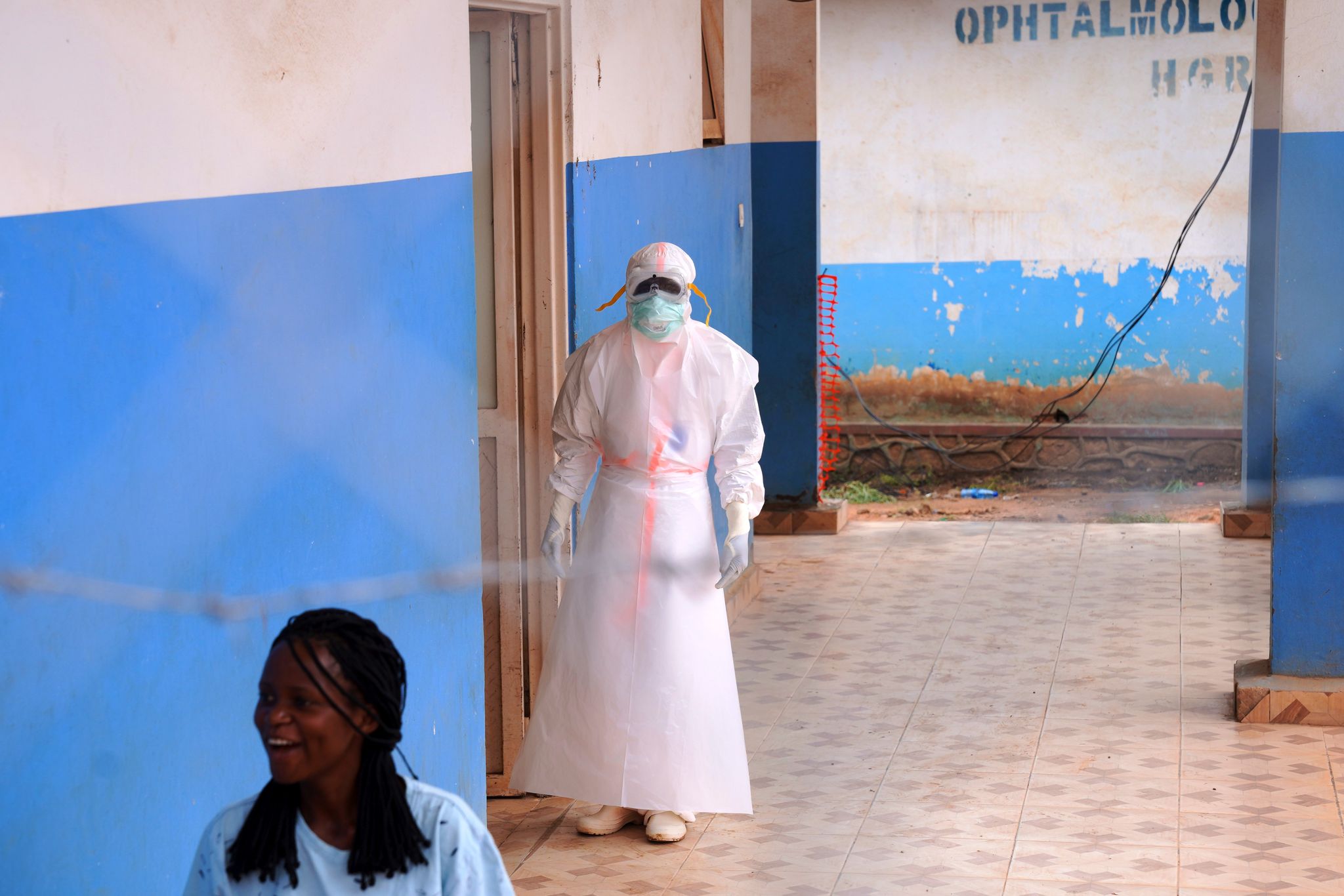 Ebola im Kongo © Foto: Dirole Lotsima Dieudonne/AP/dpa