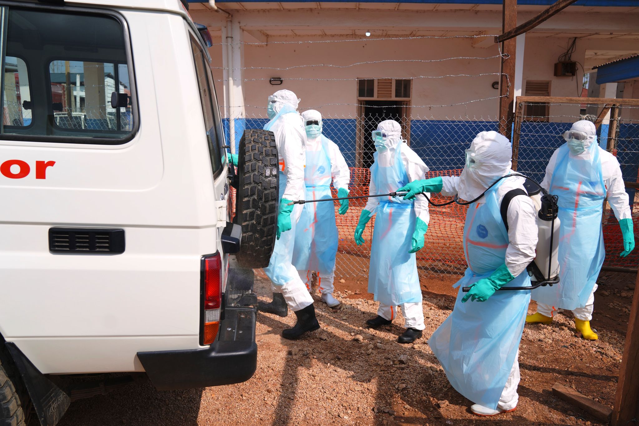 Ebola im Kongo © Foto: Dirole Lotsima Dieudonne/AP/dpa