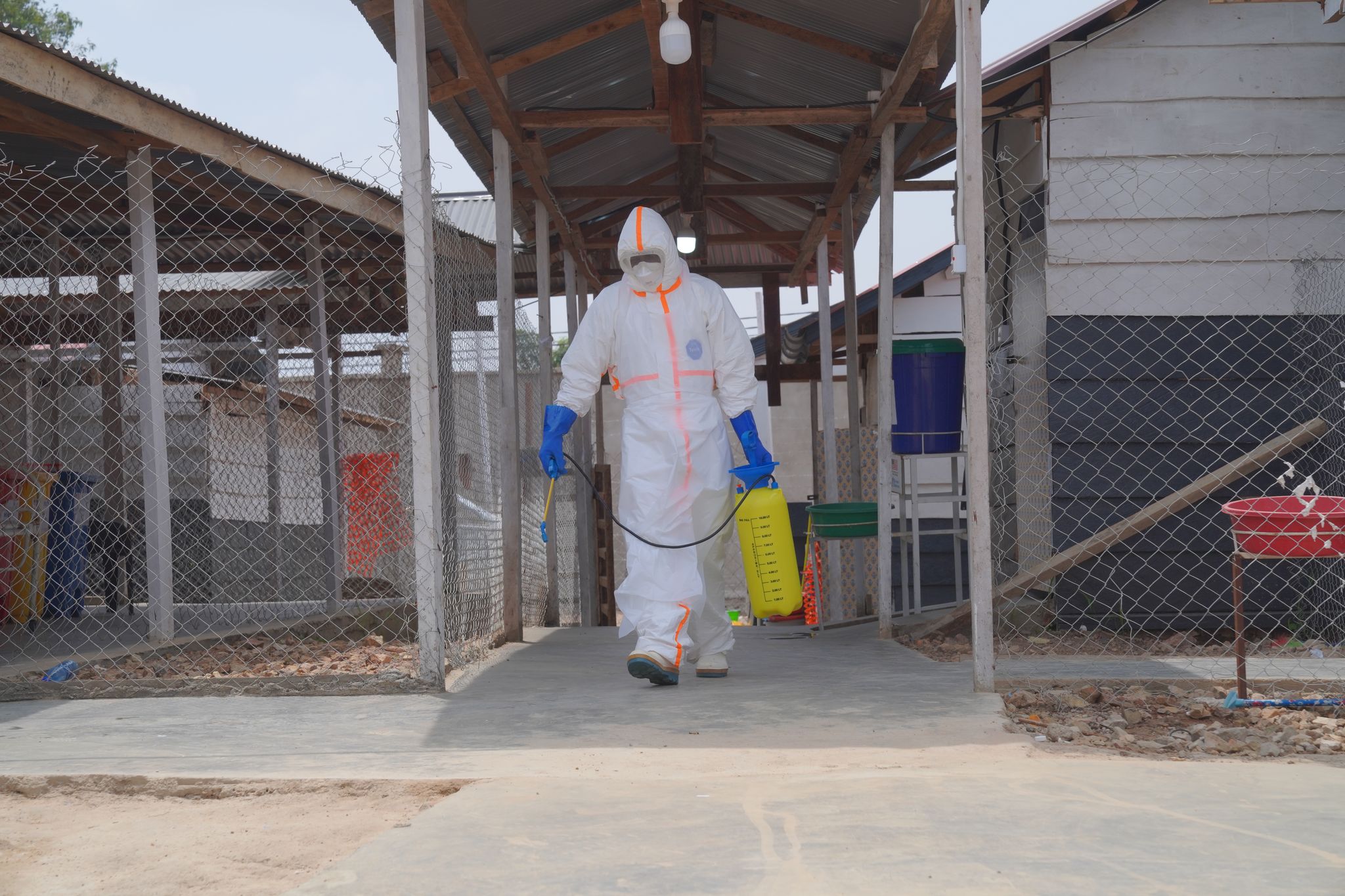 Ebola im Kongo © Foto: Dieudonne Dirole/AP/dpa